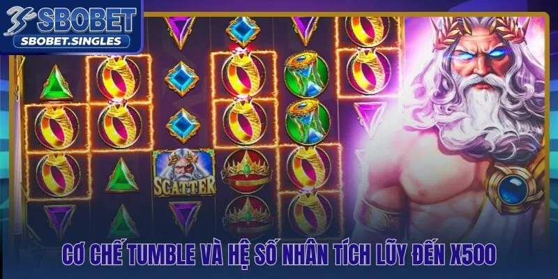 Tumble chain cộng dồn Multiplier lên x500 trong một vòng quay