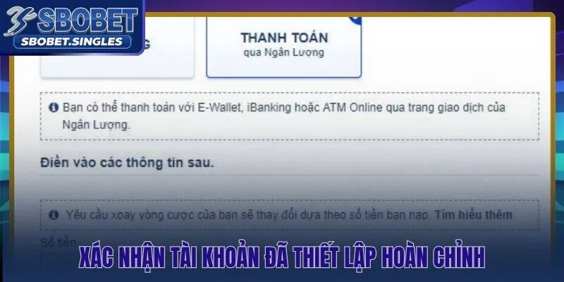 Hạn mức nạp tiền Sbobet từng kênh và đầu mối hỗ trợ khẩn cấp