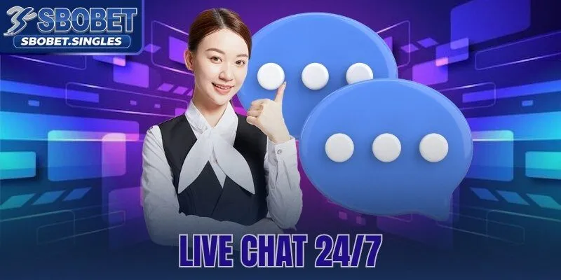 Live Chat 24/7