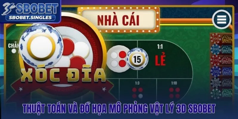 Kết quả xóc đĩa Sbobet do thuật toán quyết định không can thiệp thủ công