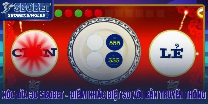 Xóc đĩa Sbobet engine 3D và quỹ đạo vật lý độc lập mỗi ván